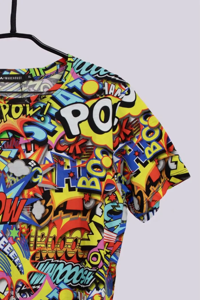 Sticker Bomb printed shirt - Image 3