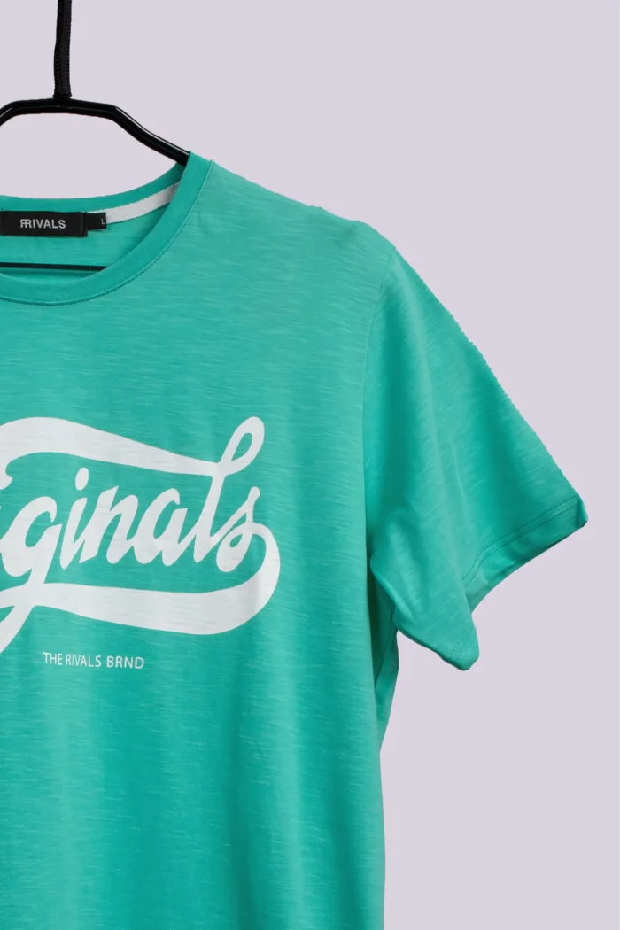 Printed t-shirt Rivals - Τυρκουάζ - Image 3