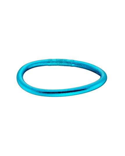 Loisir βραχιόλι Stay Golden από σιλικόνη σε sky blue χρώμα 02L07-00116