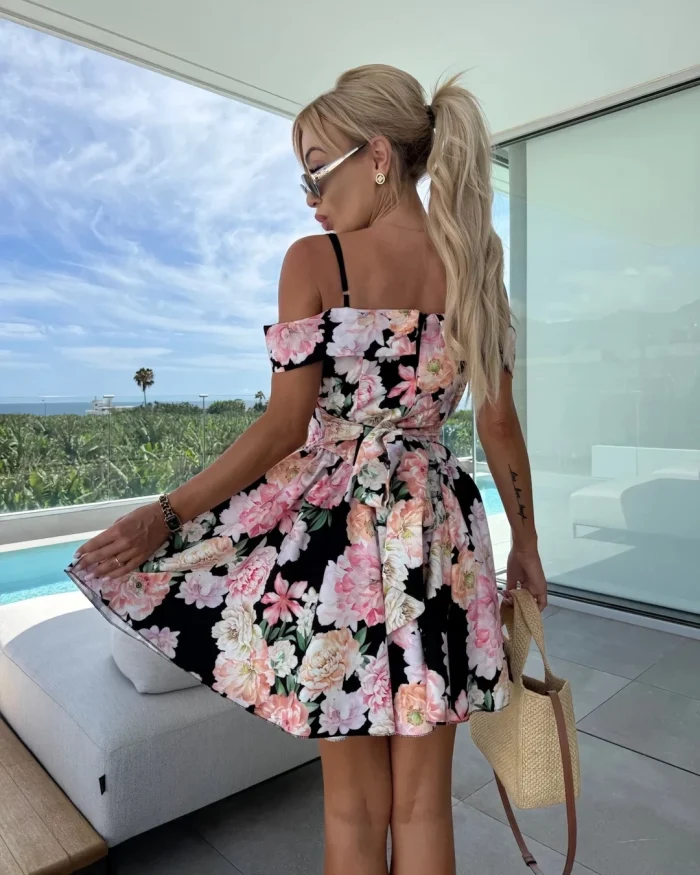 Φόρεμα μίνι floral - Image 2