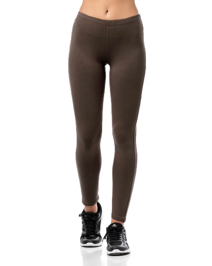 Κολάν βισκόζη μακρύ σε καφέ | Bodymove - Image 1