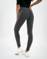Κολάν ψηλόμεσο με λογότυπο σε ανθρακί | Bodymove - Image 3