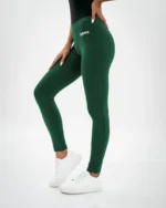 Κολάν ψηλόμεσο με λογότυπο σε κυπαρισσί | Bodymove