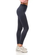 Αθλητικό κολάν ψηλόμεσο με τσέπη σε μπλε | Bodymove - Image 2