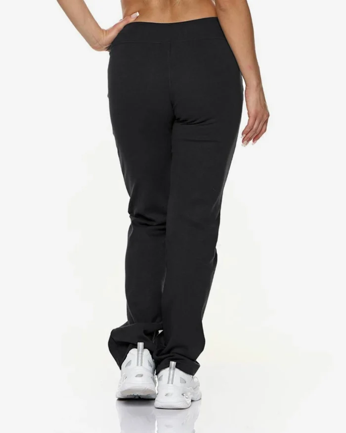Παντελόνι φόρμας σε ίσια γραμμή μαύρο | Bodymove - Image 4