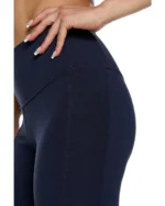 Κολάν ψηλόμεσο με μπάσκα σε μπλε | Bodymove - Image 3