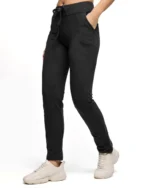 Παντελόνι φόρμας ψηλόμεσο σε μαύρο | Bodymove - Image 2