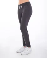 Παντελόνι φόρμας ψηλόμεσο σε ανθρακί | Bodymove - Image 2