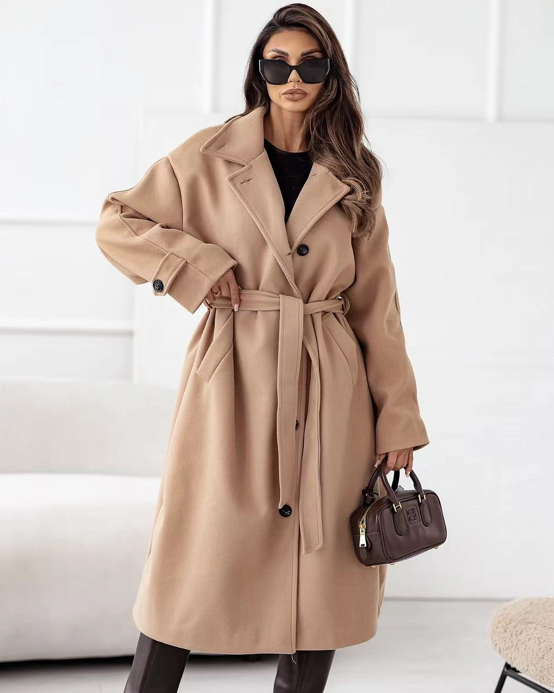 palto-me-zoni-kai-koubia-2 (1) Παλτό με ζώνη και κουμπιά - Image 1